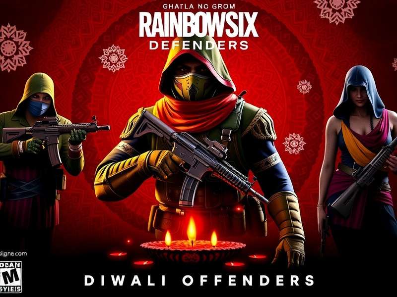 Rainbow Six Diwali Defenders Game Banner